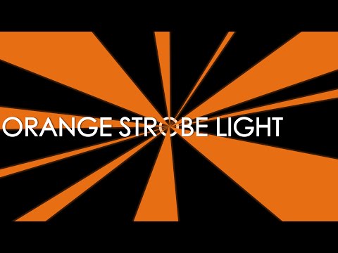 Orange Strobe Light