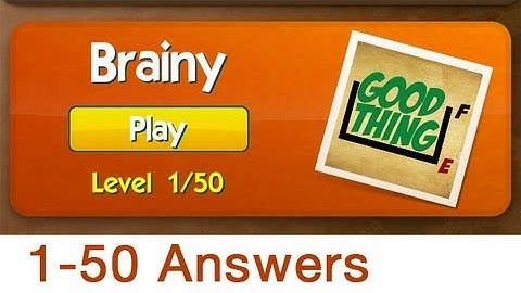 Whats the Saying Answers - Brainy Levels 1-50 ALL LEVELS