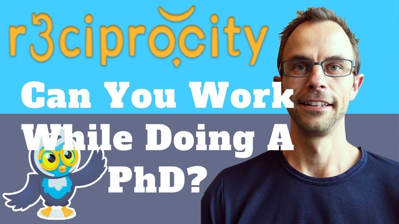 can you get a phd while working