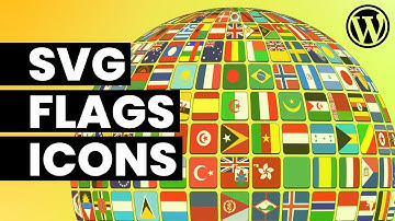 Display SVG Flags in WordPress Anywhere | Country Flags SVG Icons