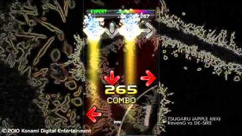[PS3版DDR] TSUGARU (APPLE MIX) (EXPERT)
