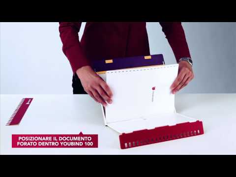 YOUBIND 100 - rilegature con pettini in cartoncino
