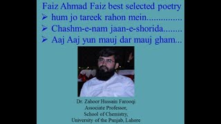 Faiz Ahmed Faiz selected Poetry