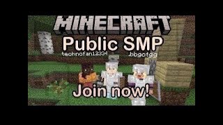Minecraft Public Smp Live | 24/7 Public Server | Java + Pe | #minecraftlive screenshot 3