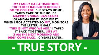 My Mom Tore My MIT Letter at 18 — 10 Years Later I Funded My Niece's College... |Buttonwood Revenge