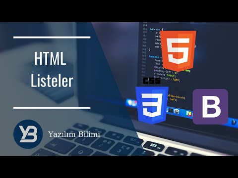 #13 HTML5 Lists [HTML, CSS, Flexbox, Bootstrap Training Lessons]