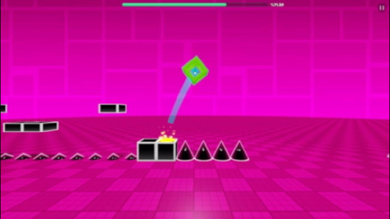 Back at it with 3d geometry dash - YouTube