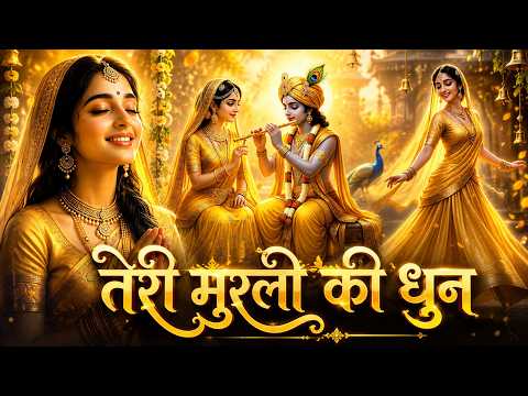 तेरी मुरली की धुन सुनने मैं बरसाने से आयी Teri Murli Ki Dhun - Most Popular Radha Krishna #bhajan