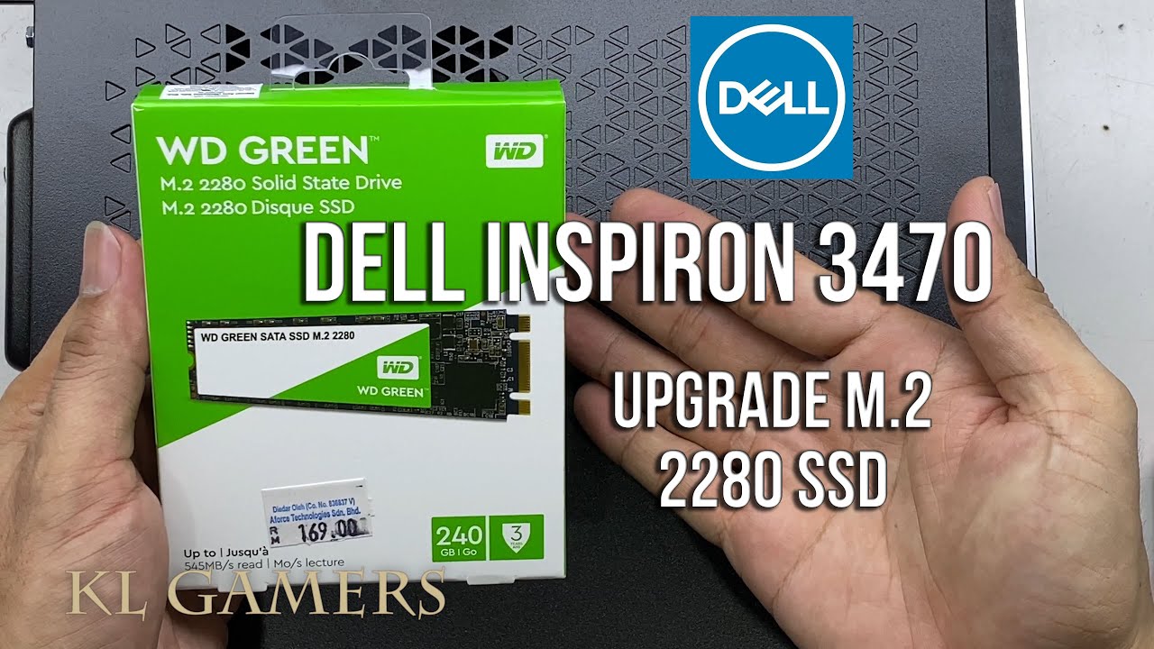 DELL Inspiron 3470 SFF Small Form Factor Desktop PC upgrade M.2 2280 SSD &  Clone Windows 10