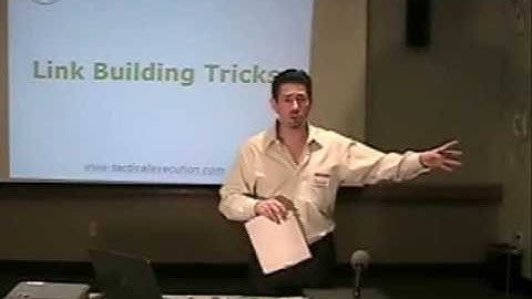 Patrick Schwerdtfeger on SEO Link Building Tricks