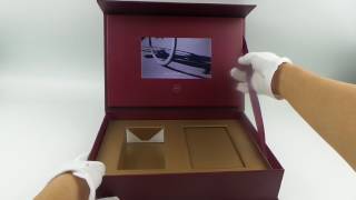 Sunvision 7 inch  screen in  box Customized package box with LCD Screen