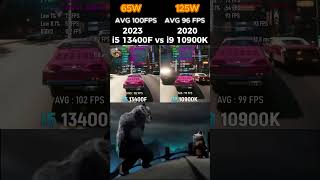 i5 13400 vs i9 10900k #pcgaming #pcbuilding #shorts #gaming #cpu  #games #intel #gpu #graphicscard