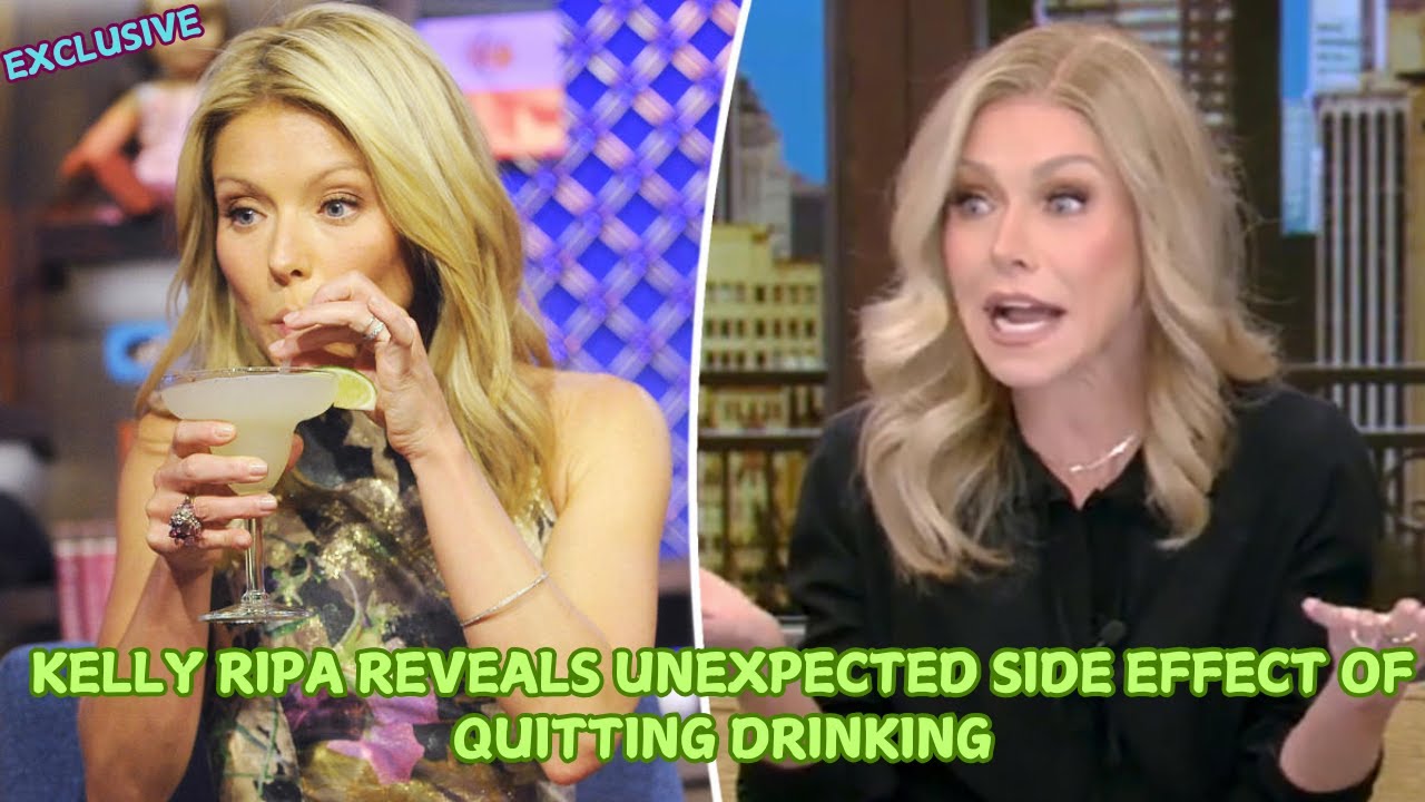 Kelly Ripa Reveals UNEXPECTED Side Effect of Quitting Drinking YouTube