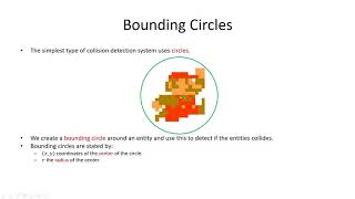 Collision detection using bounding circles and bounding boxes - How To Make A Web Game