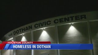 Problems with homeless population in downtown Dothan