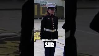 Can She Pass MCJROTC #youtubeshorts #shorts #shortvideo #marinelife #marine