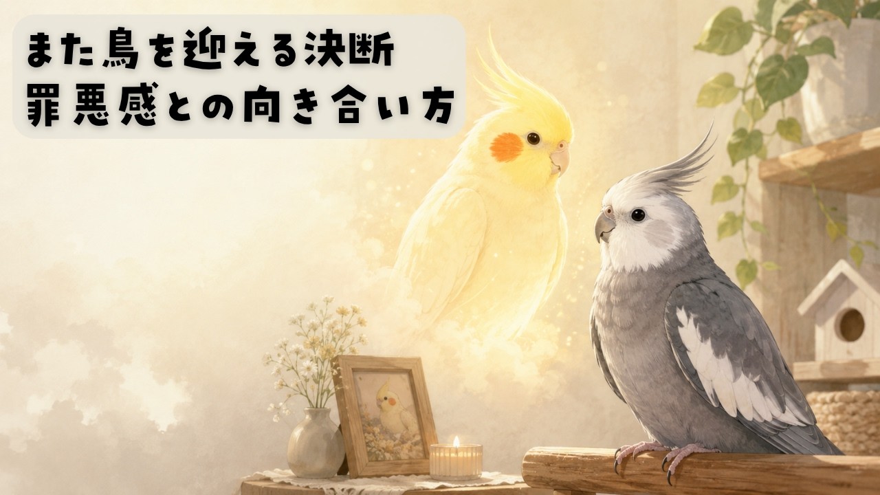 【また鳥を迎える決断】罪悪感との向き合い方（EP.198）