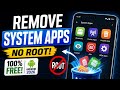 How to Remove System Apps on Android WITHOUT Root (2026) | 100% FREE! #Android #Debloating #bloat