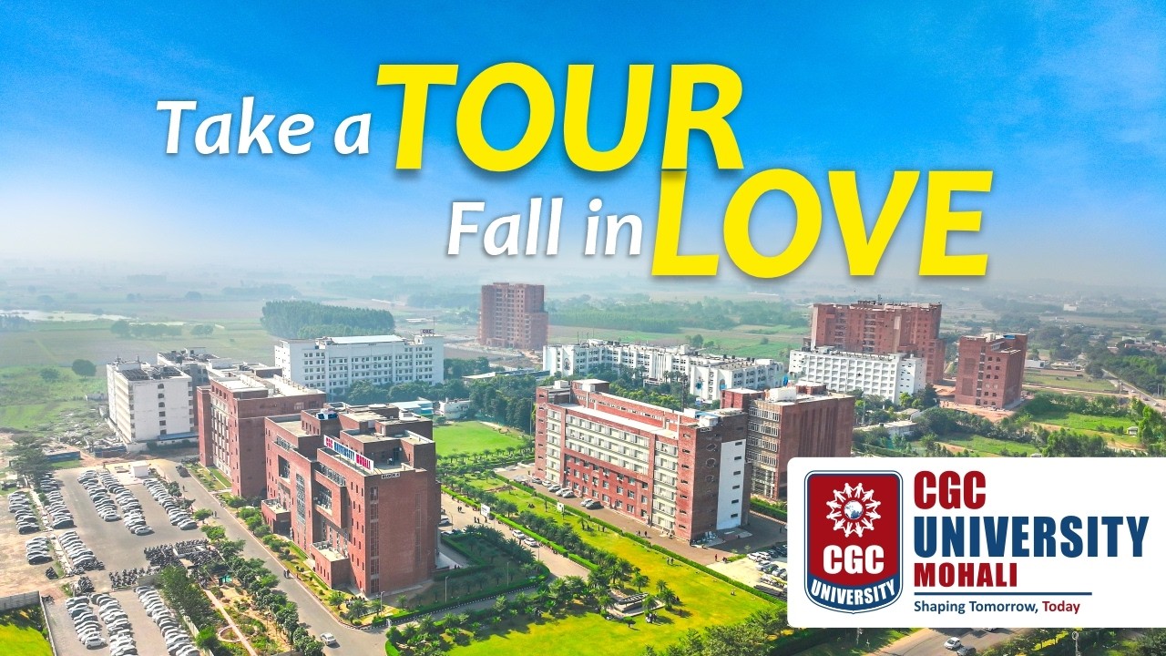 Virtual Campus Tour | Explore CGC University, Mohali from Anywhere #cgcuniversitymohali