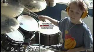 Frank Corniola Rhythm Summary 4 by young Drummer Sam -