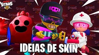 POCO GUITARRISTA! (GUITAR) AS MELHORES IDEIAS DE SKINS 78 (Brawl Stars)
