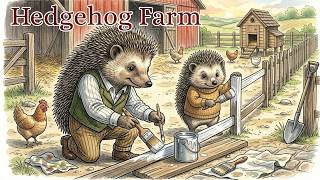 A Storybook Day on the Hedgehog Farm | Heartwarming Orchestral Tale | Enchanting Animated Storybook