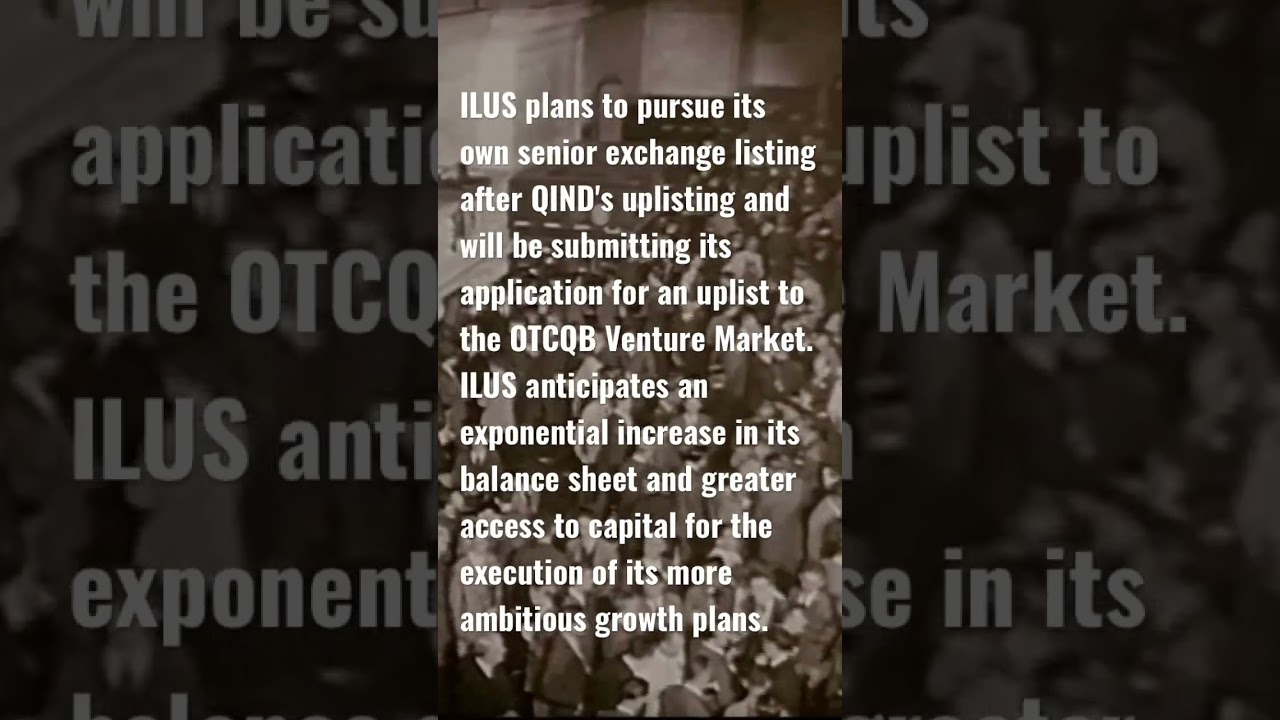 $ILUS Preparing for OTCQB Uplist