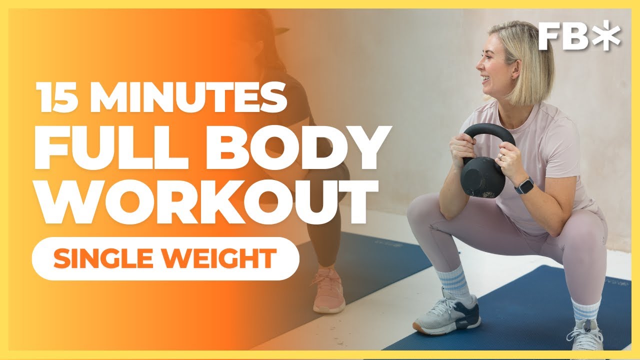 Single Weight Program Example 15 Minute FULL BODY WORKOUT - Single Weight - YouTube