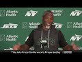 Aaron Glenn Training Camp Press Conference (8/12) | New York Jets -  Tampa Bay Buccaneers Joint