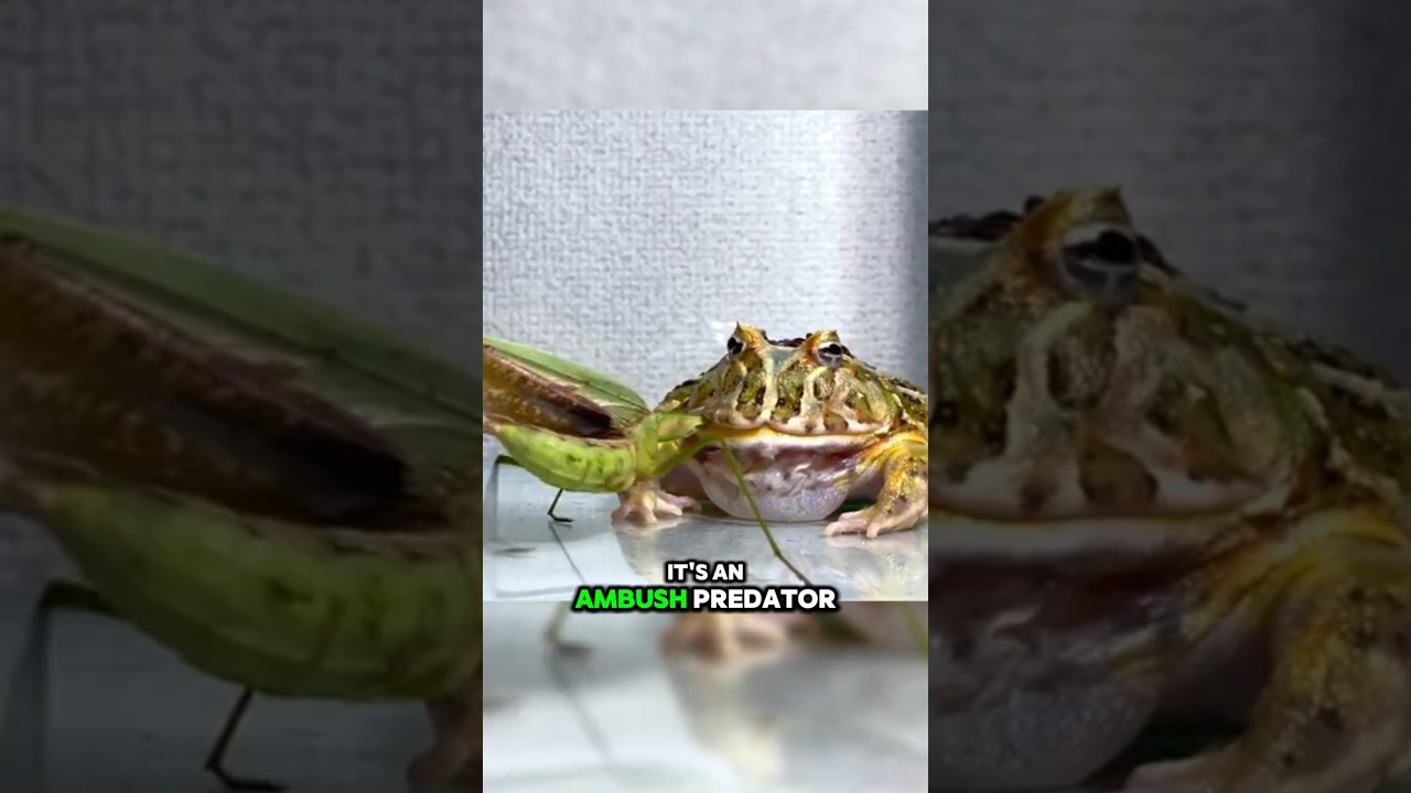 This Frog is an Ambush Predator  🐸💥