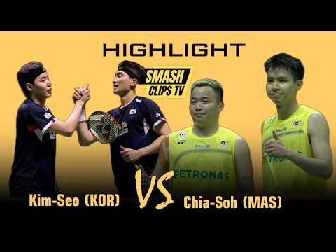 Kim/Seo vs Chia/Soh 🔥 EPIC Semifinal Battle | Badminton Men’s Doubles Highlights