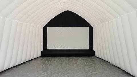 Inflatable Golf Simulator With Big Screen