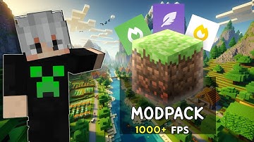 The ULTIMATE FPS Boost Modpack for INSANE Minecraft Performance! 🔥