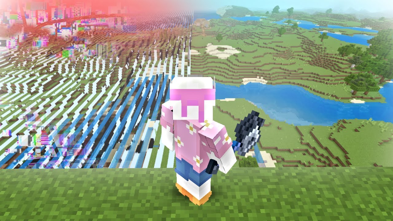 I explored the END of the Minecraft world - YouTube