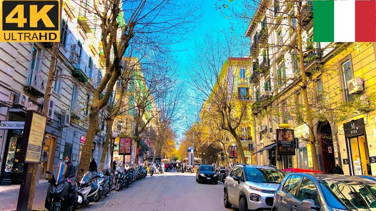 Un Giro Per il Vomero Napoli ⁴ᴷ Kc Walking Tours Walks in Naples