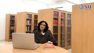 Dr. Srilata K, Professor of Literature and Creative Writing, Sai University | #SaiUFacultySpeaks