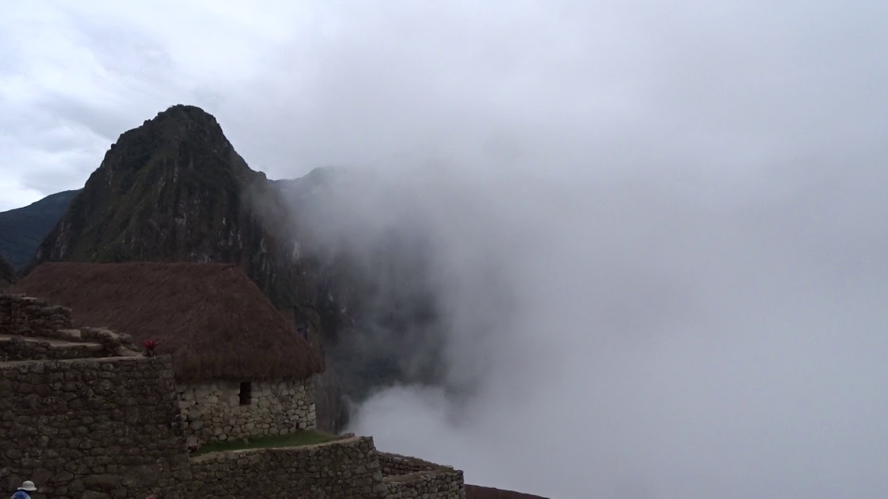 Clouds Moving Rapidly At Machu Picchu - YouTube
