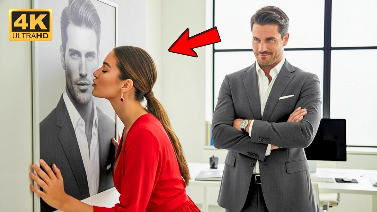 She Argued With Single Dad’s Photo — But She doesn't Know He Was Behind Her