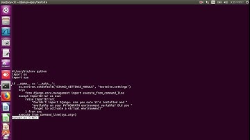 Python Django Install & Configure into Ubuntu 16.04 LTS