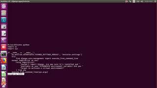 Python Django Install & Configure into Ubuntu 16.04 LTS
