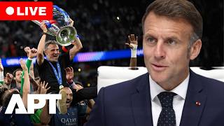 LIVE | French President Macron Welcomes PSG To Elysee Palace After Champions League Triumph | APT