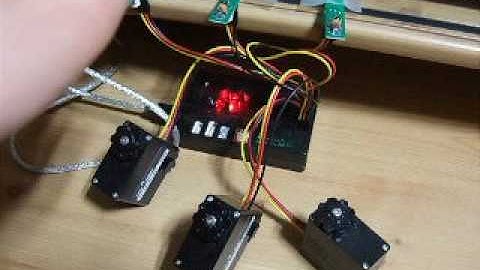 [아두이노] 3개의 적외선 센서로 3개의 서보 제어