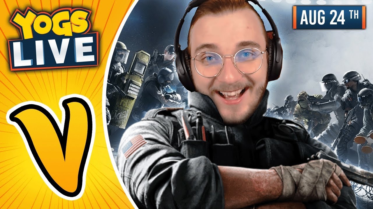 Rainbow Six Siege! w/ Vadact & The Budget Boys! - 24th August 2018 gaming logo