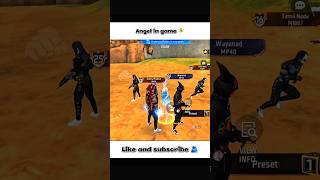 "Angel girl in game 🧚" #freefire #shorts #1vs4