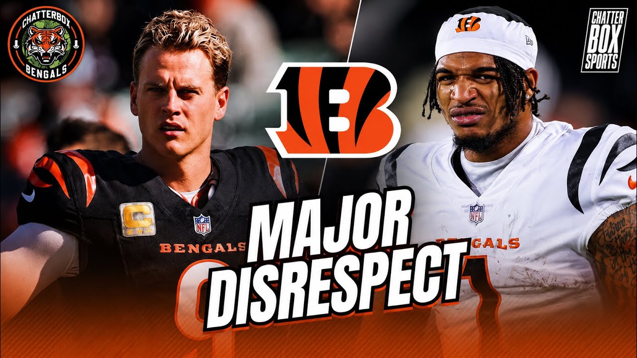 NFL Top 100 DISRESPECTS Cincinnati Bengals Stars Joe Burrow & Ja'Marr Chase | Reaction, Analysis