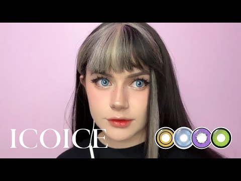 Best Cosplay Contacts for Dark Brown Eyes | Which is your favorite? #icoice #halloween #cosplay