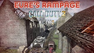 Call of Duty 2: Eure's Rampage HCTM2 Gameplay VETERAN custom