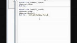 Vb 6.0 Tutorial Clipboard Function