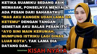 TAK SENGAJA KULIHAT PESAN SAHABTAKU DI HP SUAMI - DIA BILANG RINDU, KUBALAS DATANG SAJA KERUMAH...