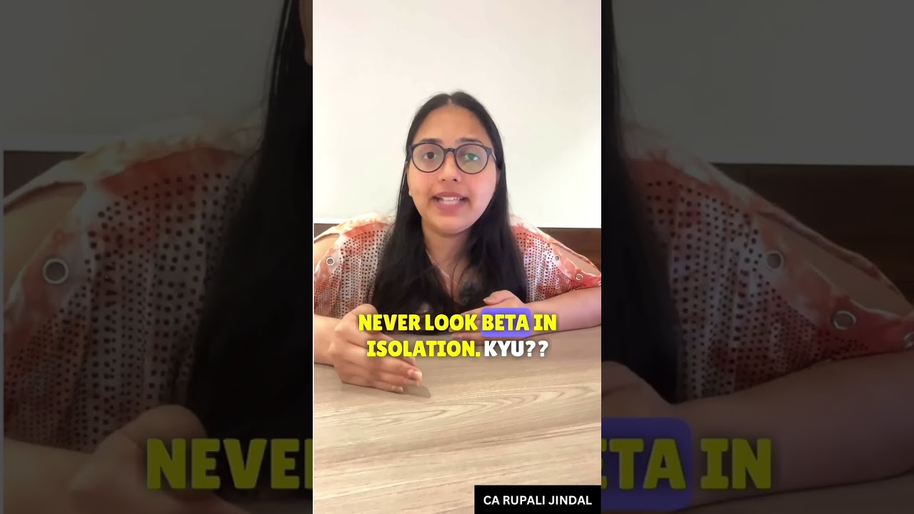 How to measure risk of Mutual Fund| What is Beta? 